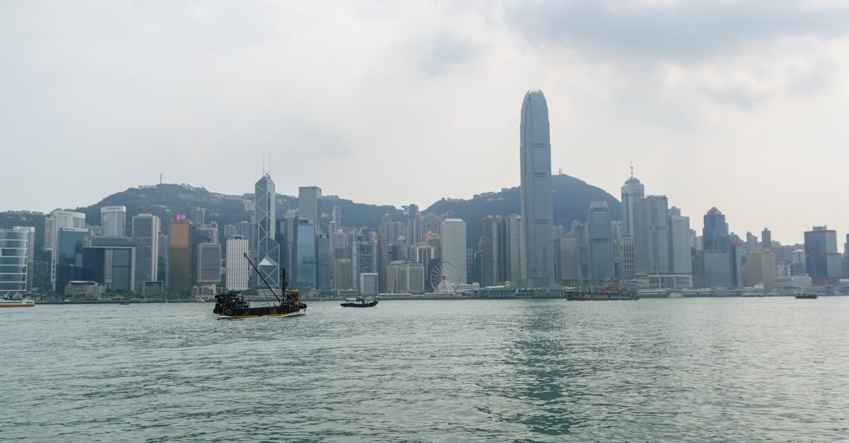 Victoria Peak landmark in Hong Kong