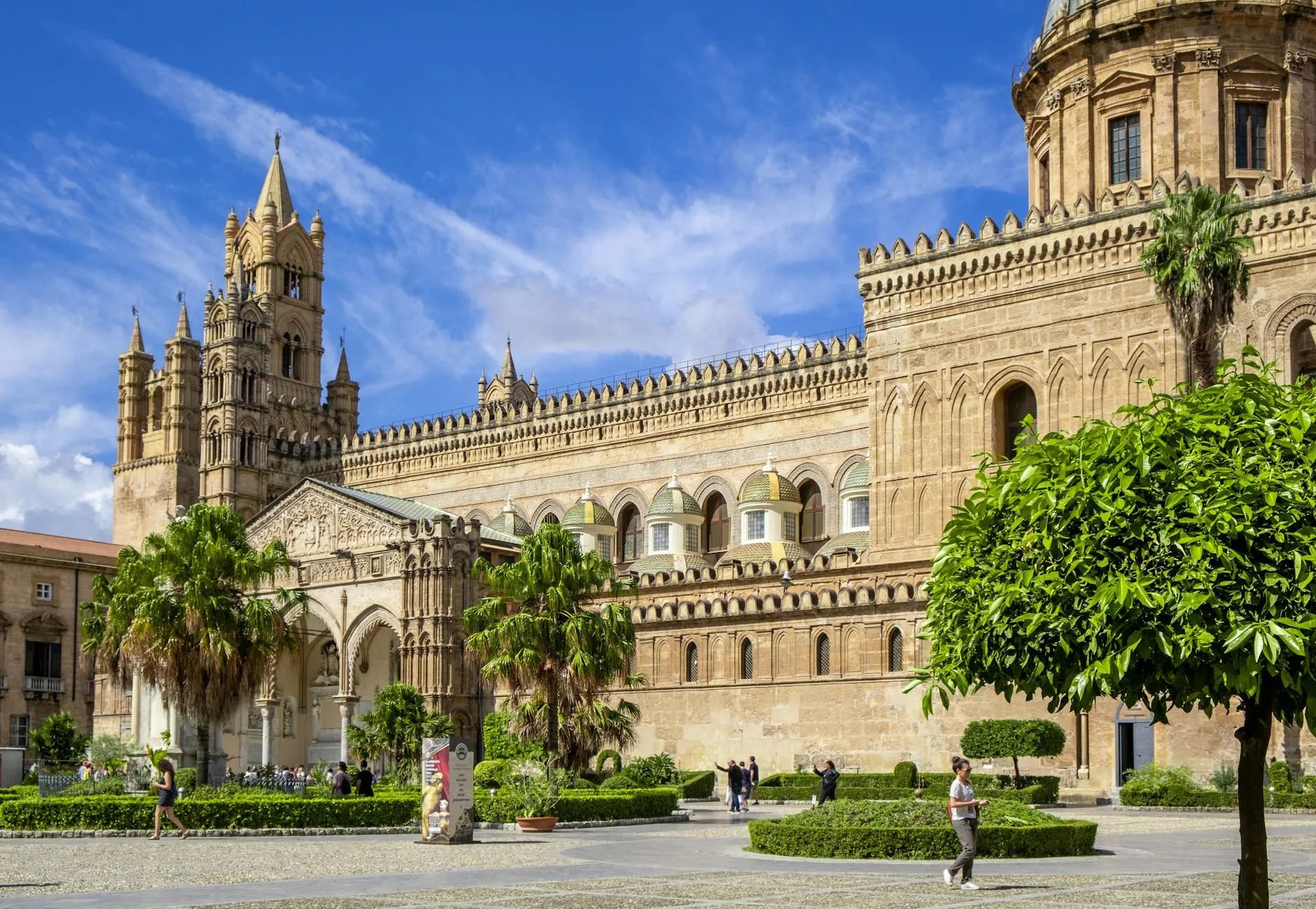 Palermo, SICILY landmark in Palermo, SICILY