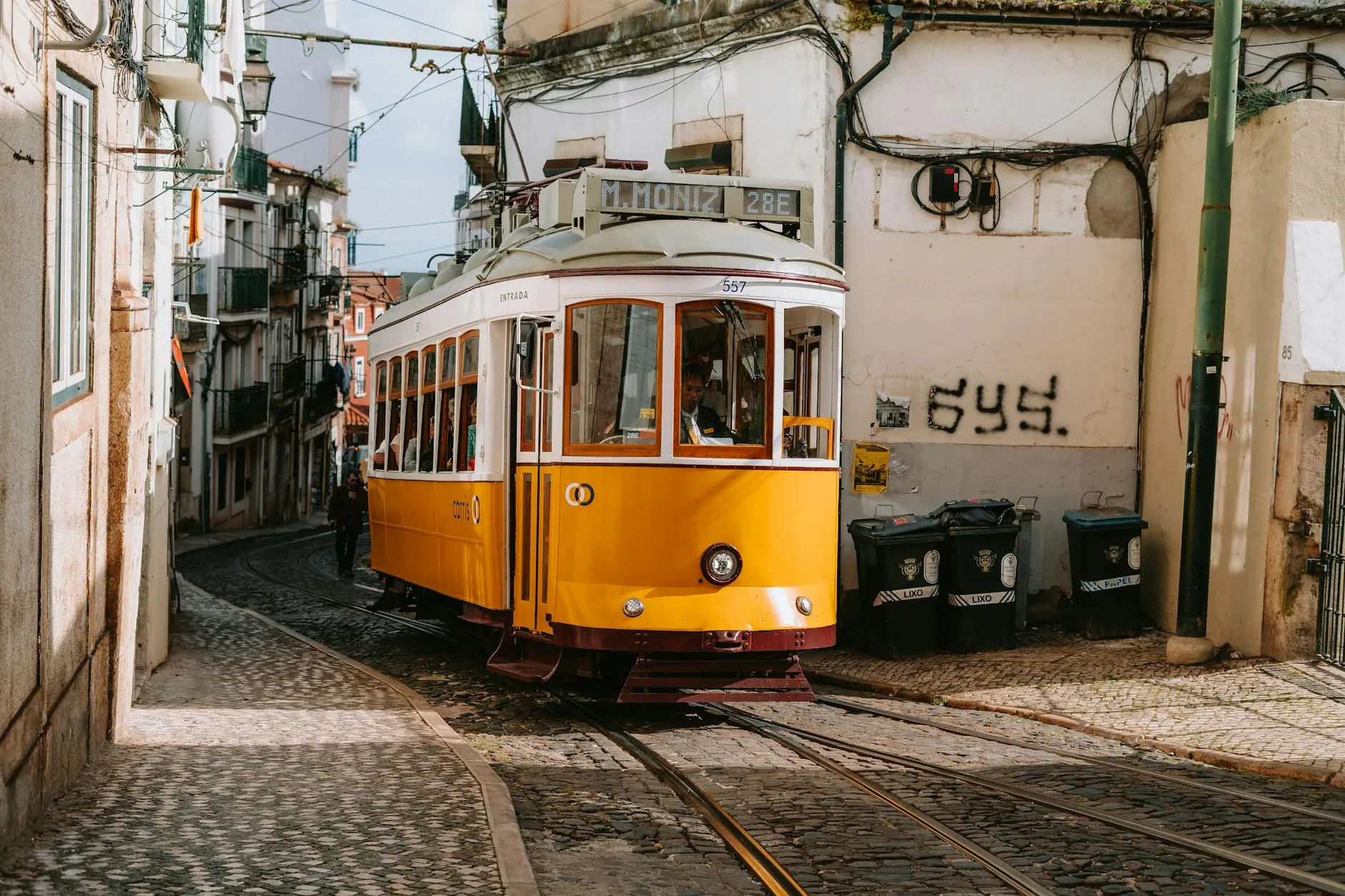 Lisbon, Portugal landmark in Lisbon, Portugal