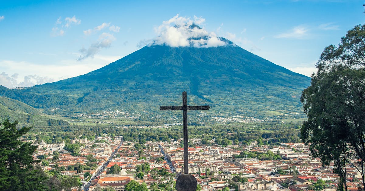 city skyline landmark in Guatemala City, Guatemala