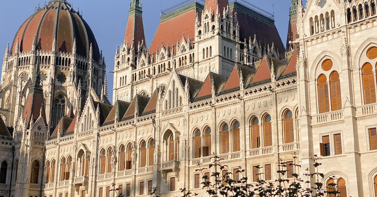 Parliament Building landmark in Budapest, Hungary