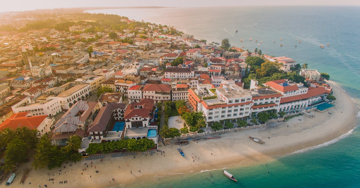city skyline landmark in ZANZIBAR