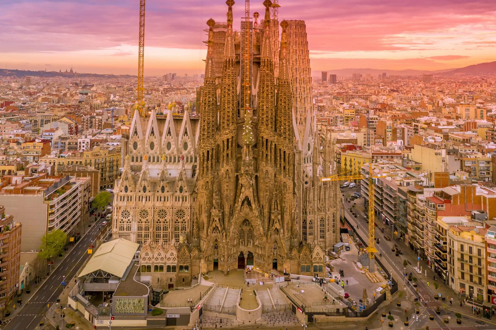 Barcelona landmark in Barcelona