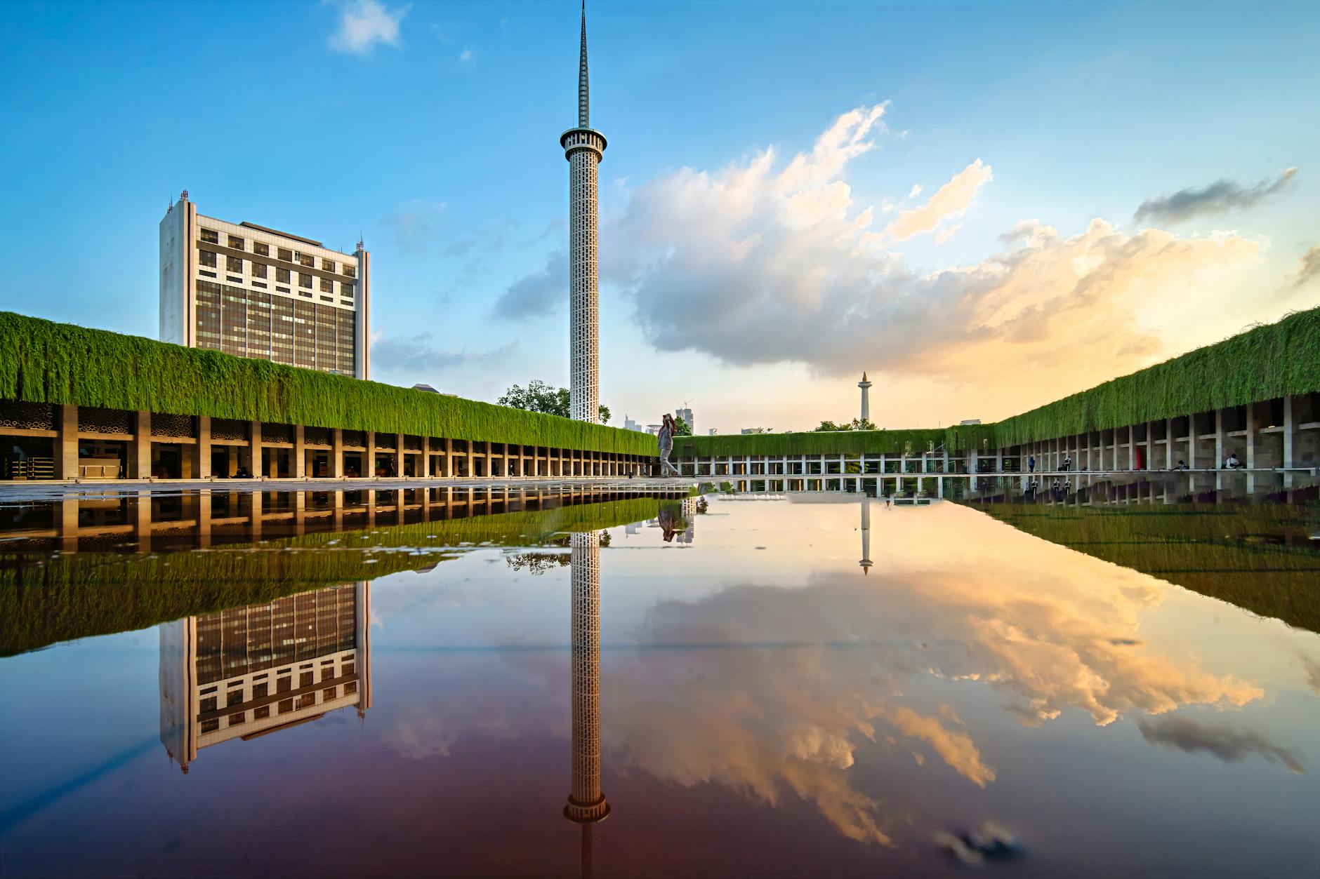 Jakarta, Indonesia — aerial city view
