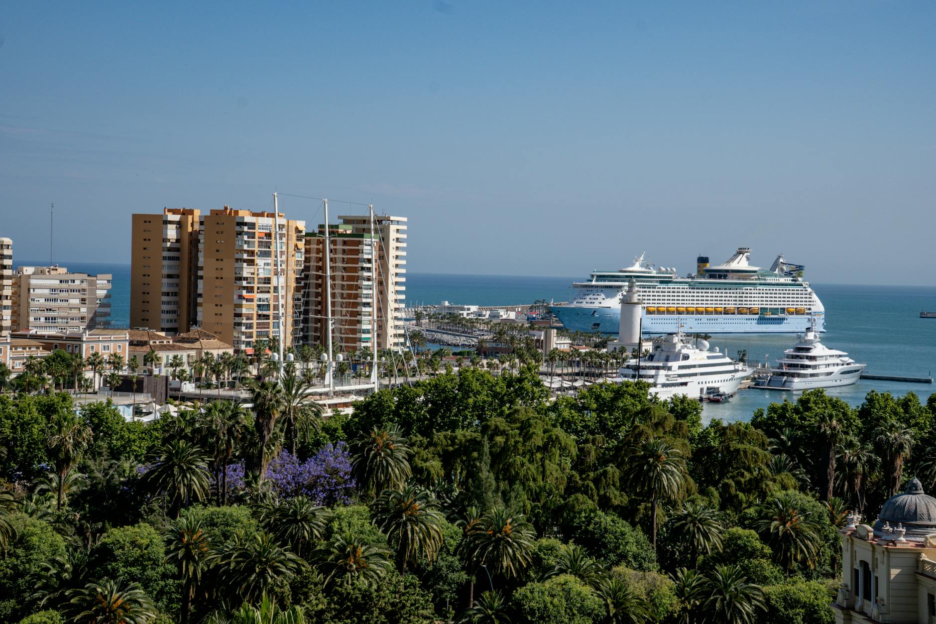 Malaga landmark in Malaga