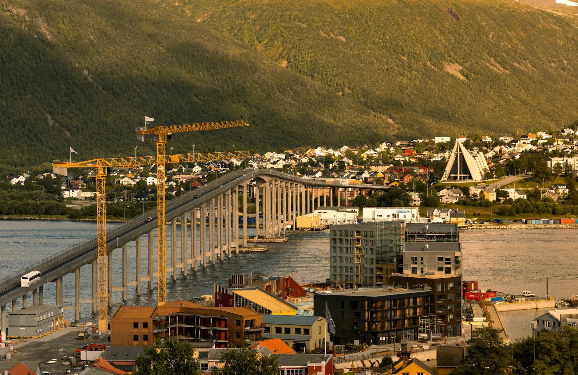 Tromsø Norway — Arctic Cathedral and northern lights capital