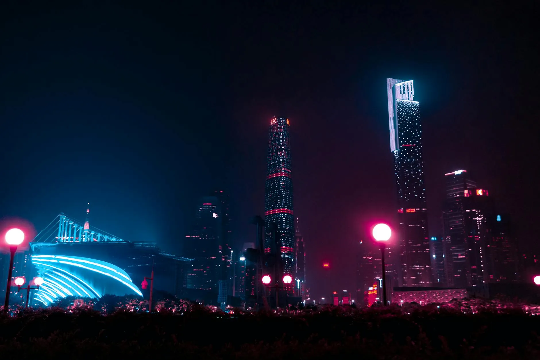 Guangzhou skyline — flight deal hero