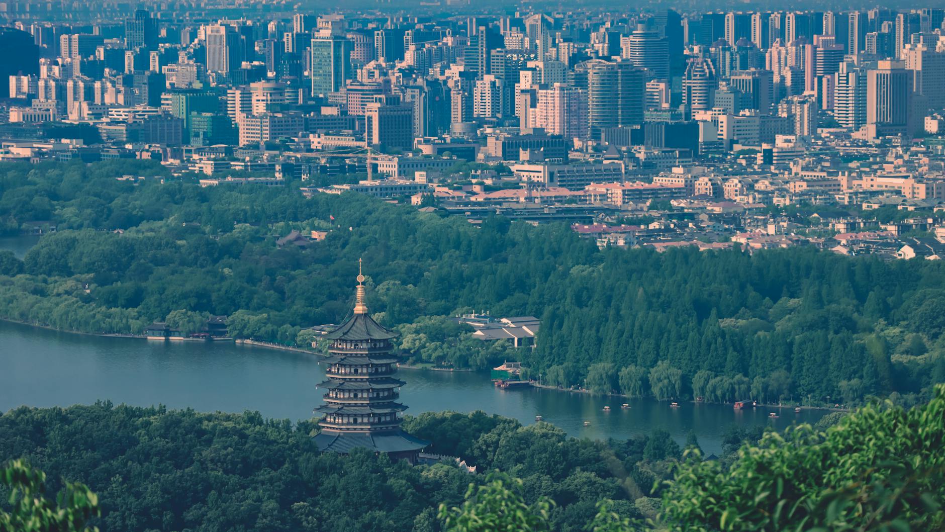 Hangzhou landmark in Hangzhou