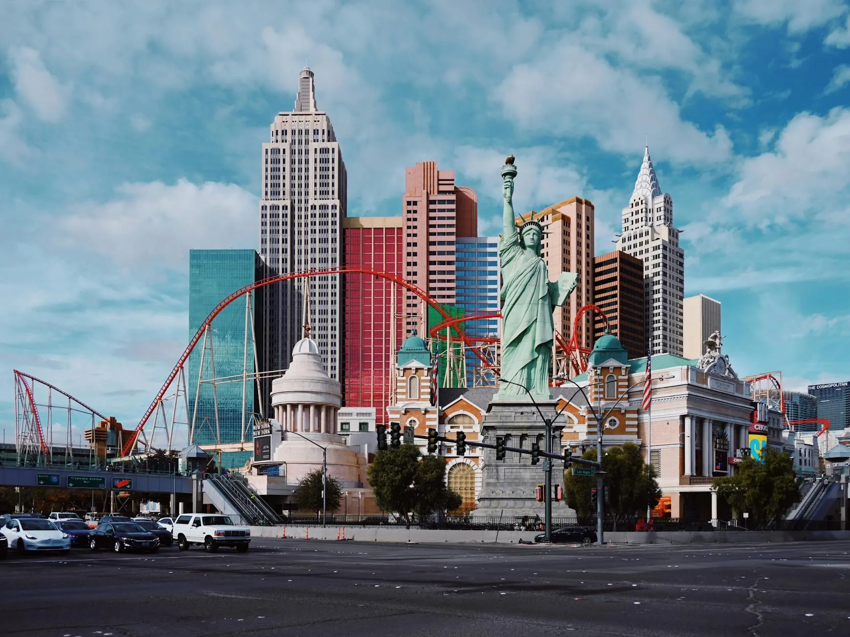 New York landmark in New York
