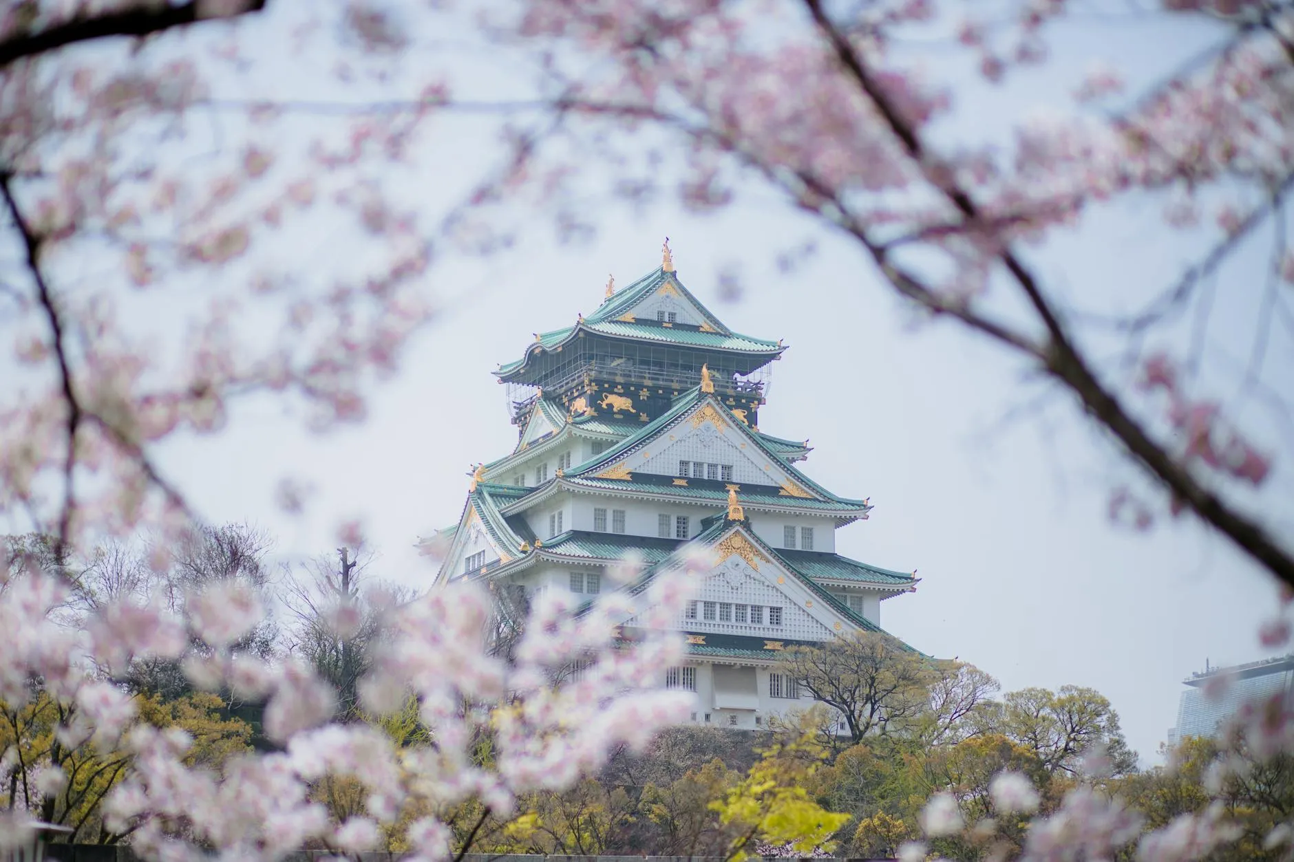 Osaka landmark in Osaka