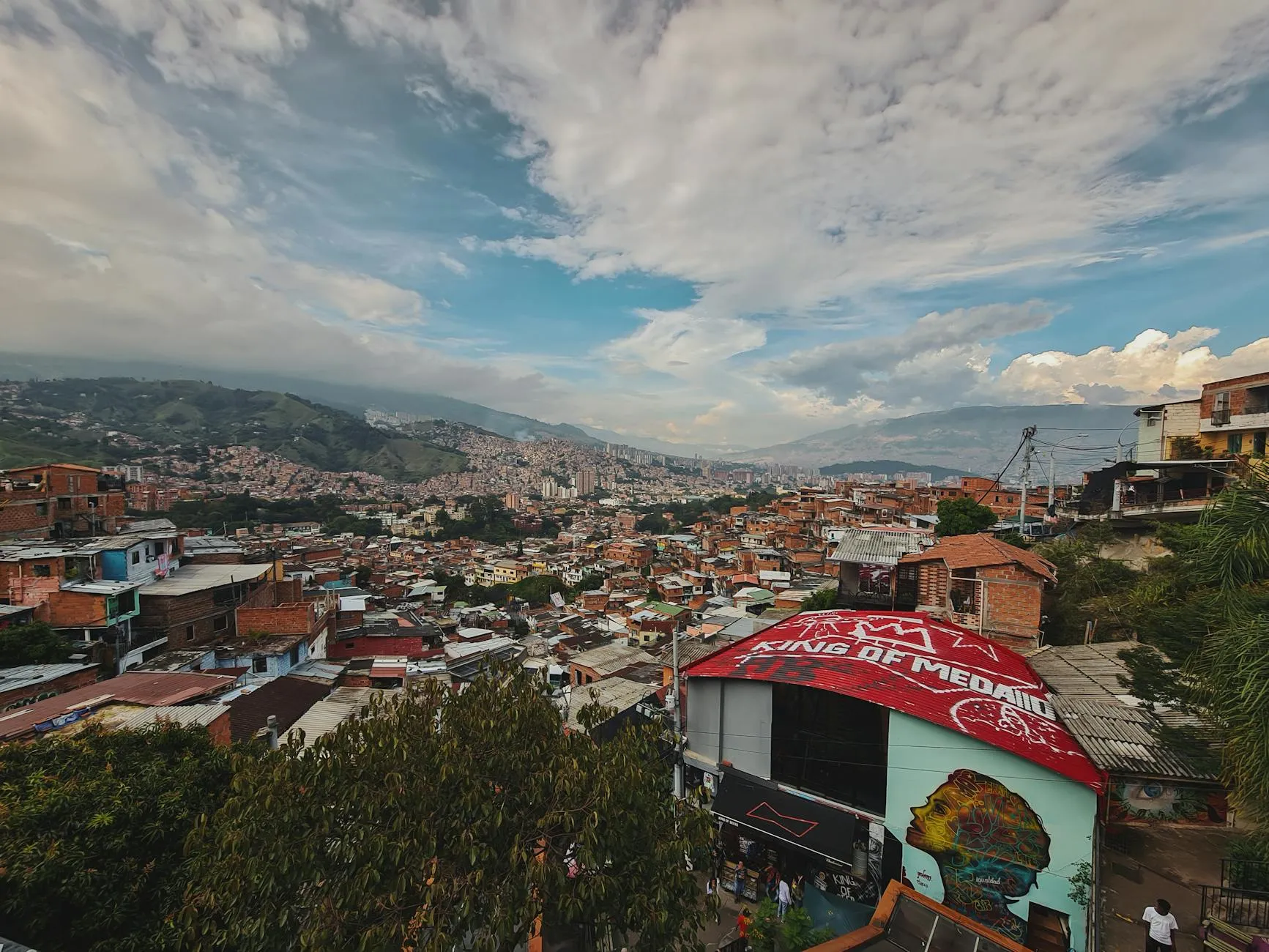 Explore the vibrant and sprawling cityscape of Medellín, showcasing its unique blend of architecture and culture.
