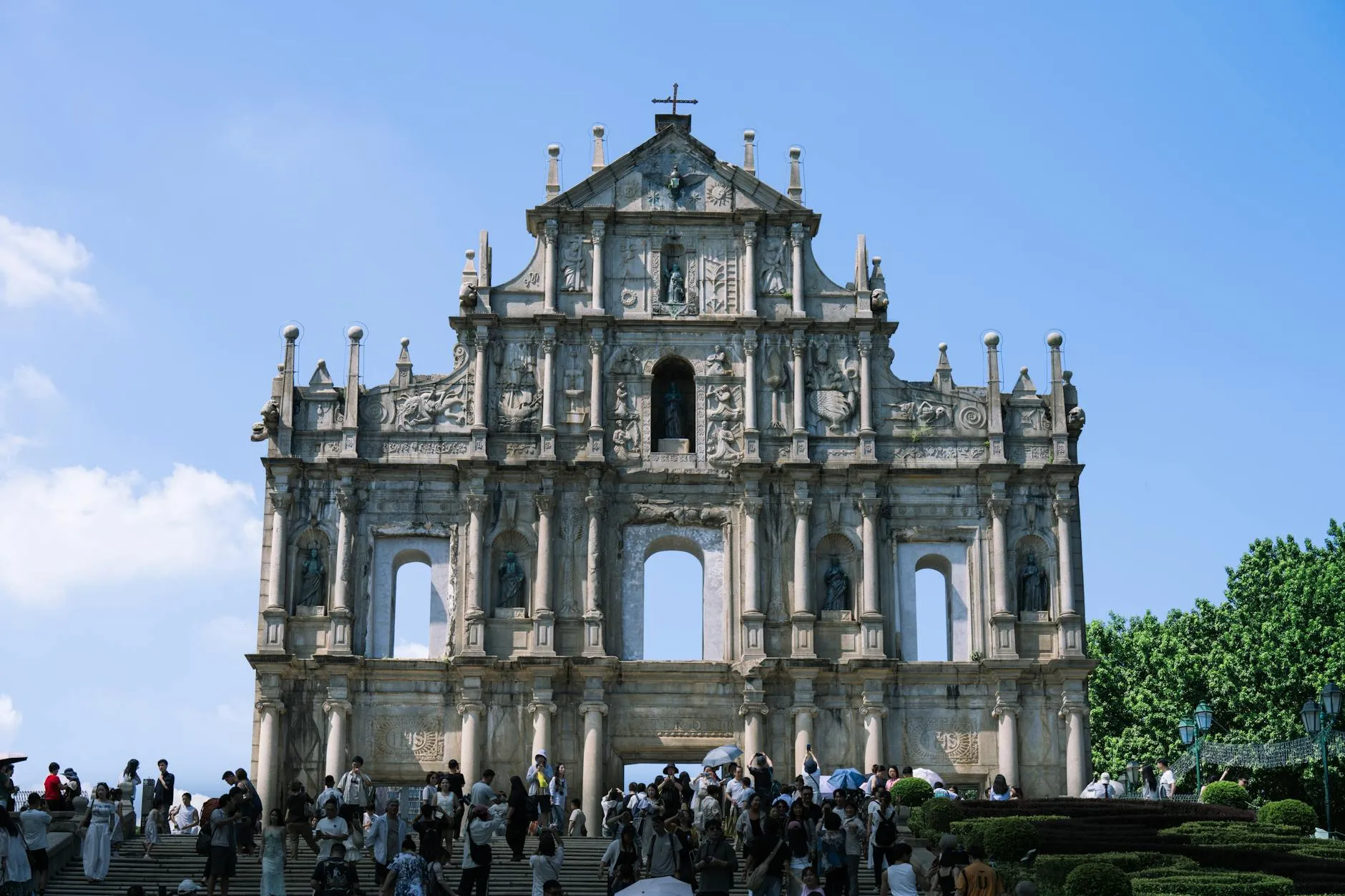 Macau — Senado Square colonial heritage