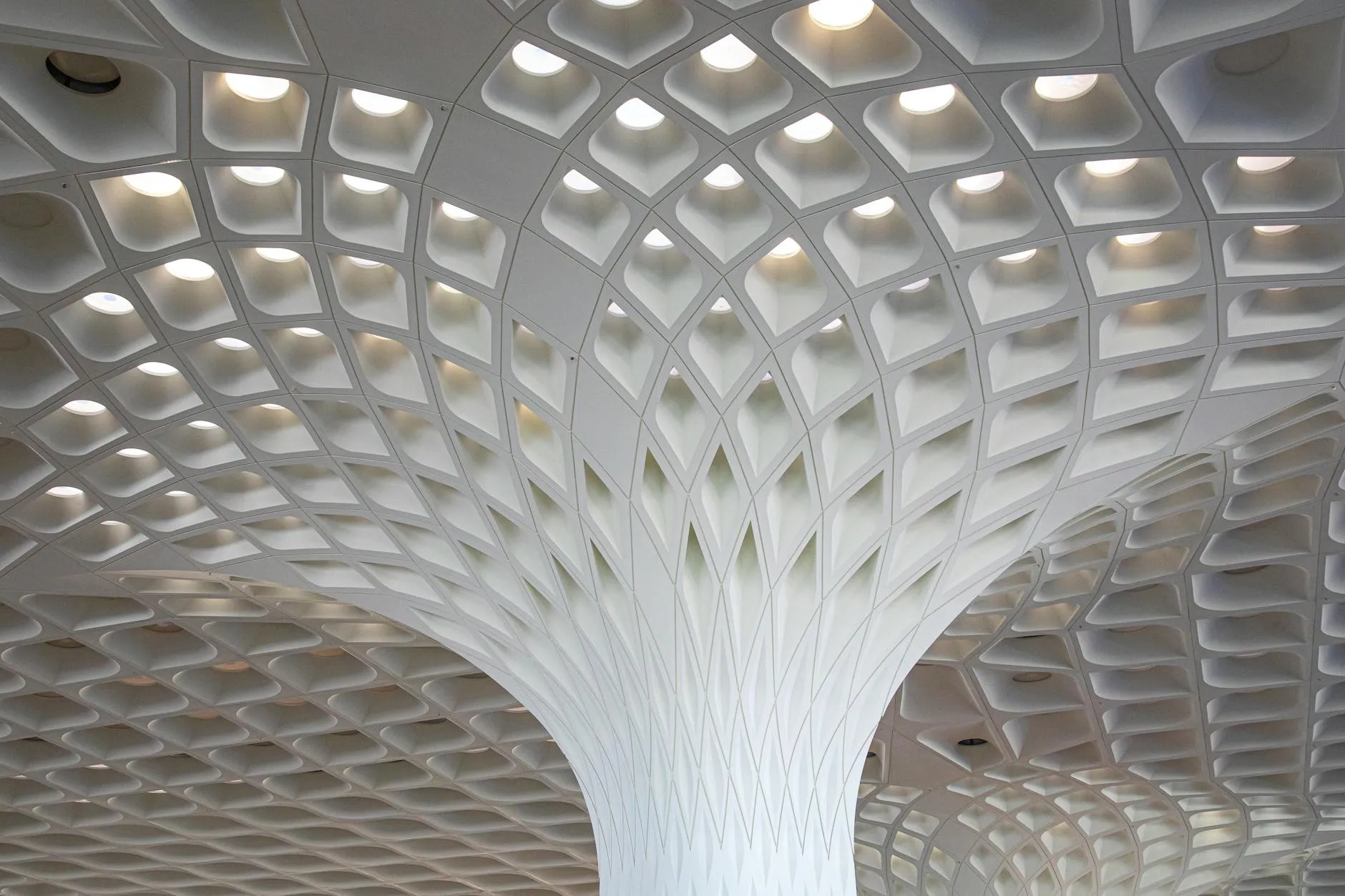 Mumbai Chhatrapati Shivaji Maharaj International Airport — aerial perspective