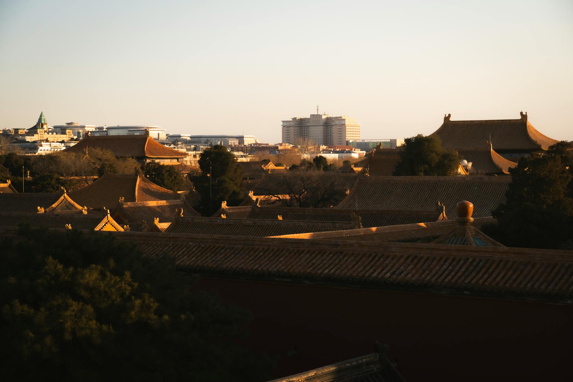 Beijing China — Forbidden City and Great Wall heritage