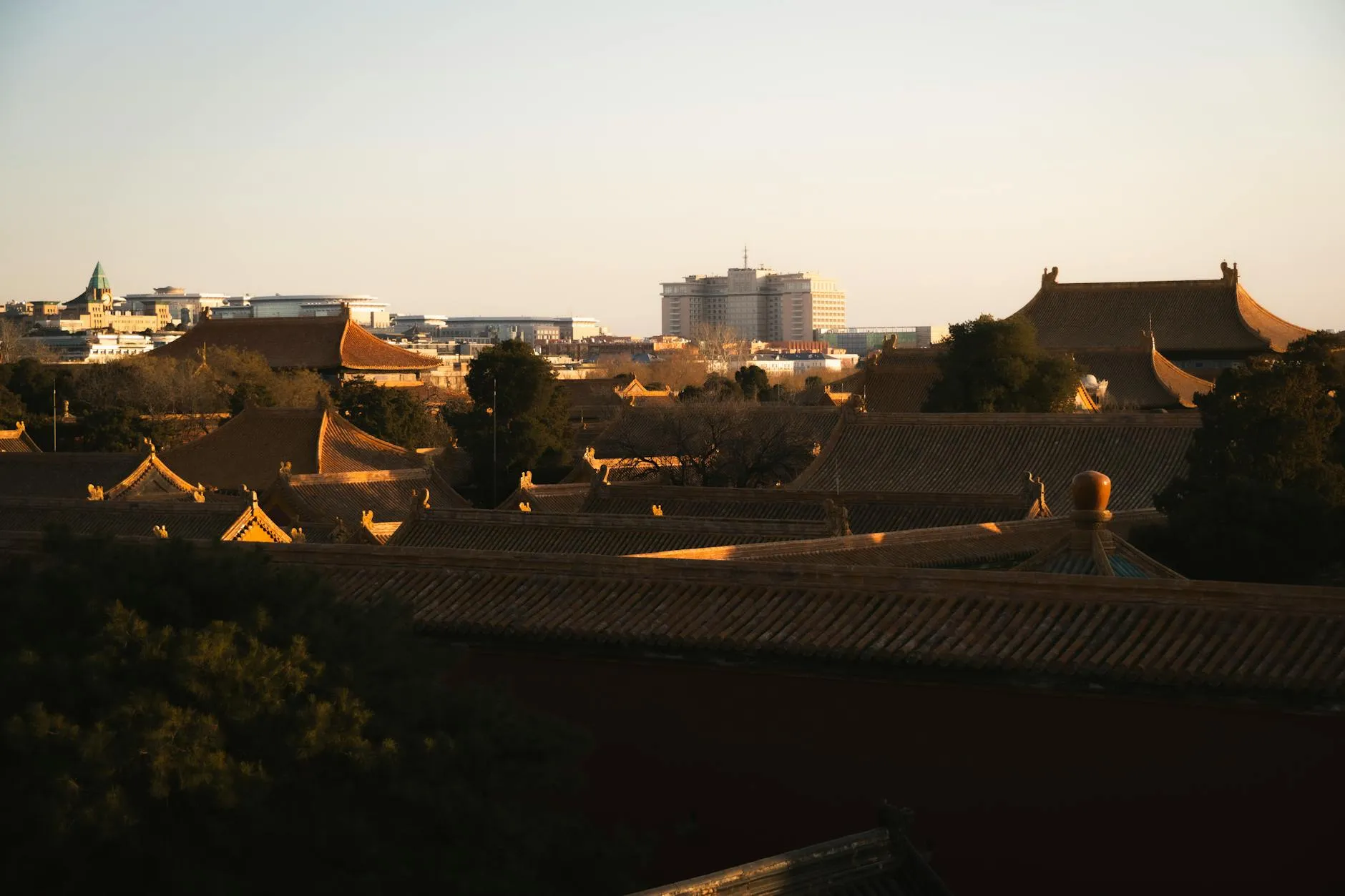 Beijing China — Forbidden City and Great Wall heritage