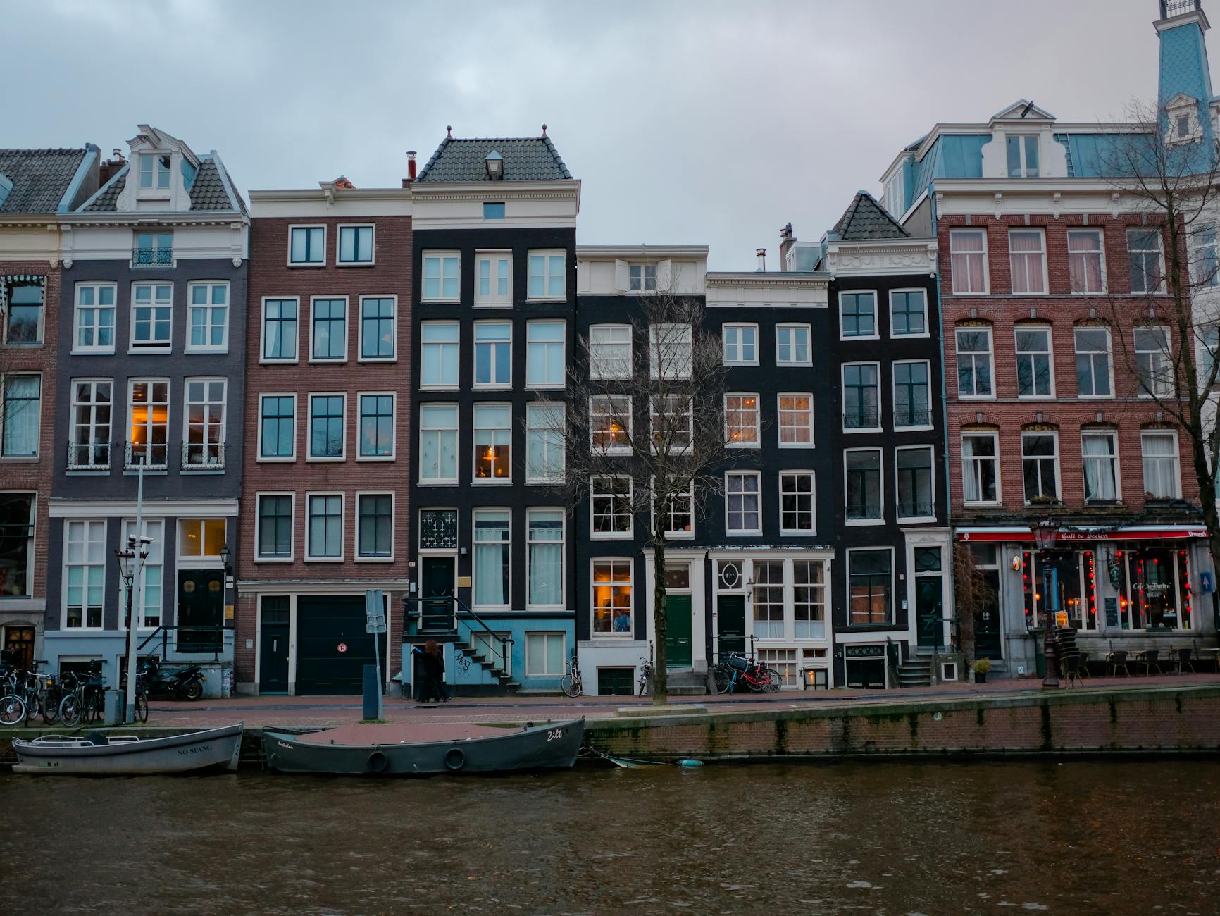 Amsterdam, Netherlands — canal houses