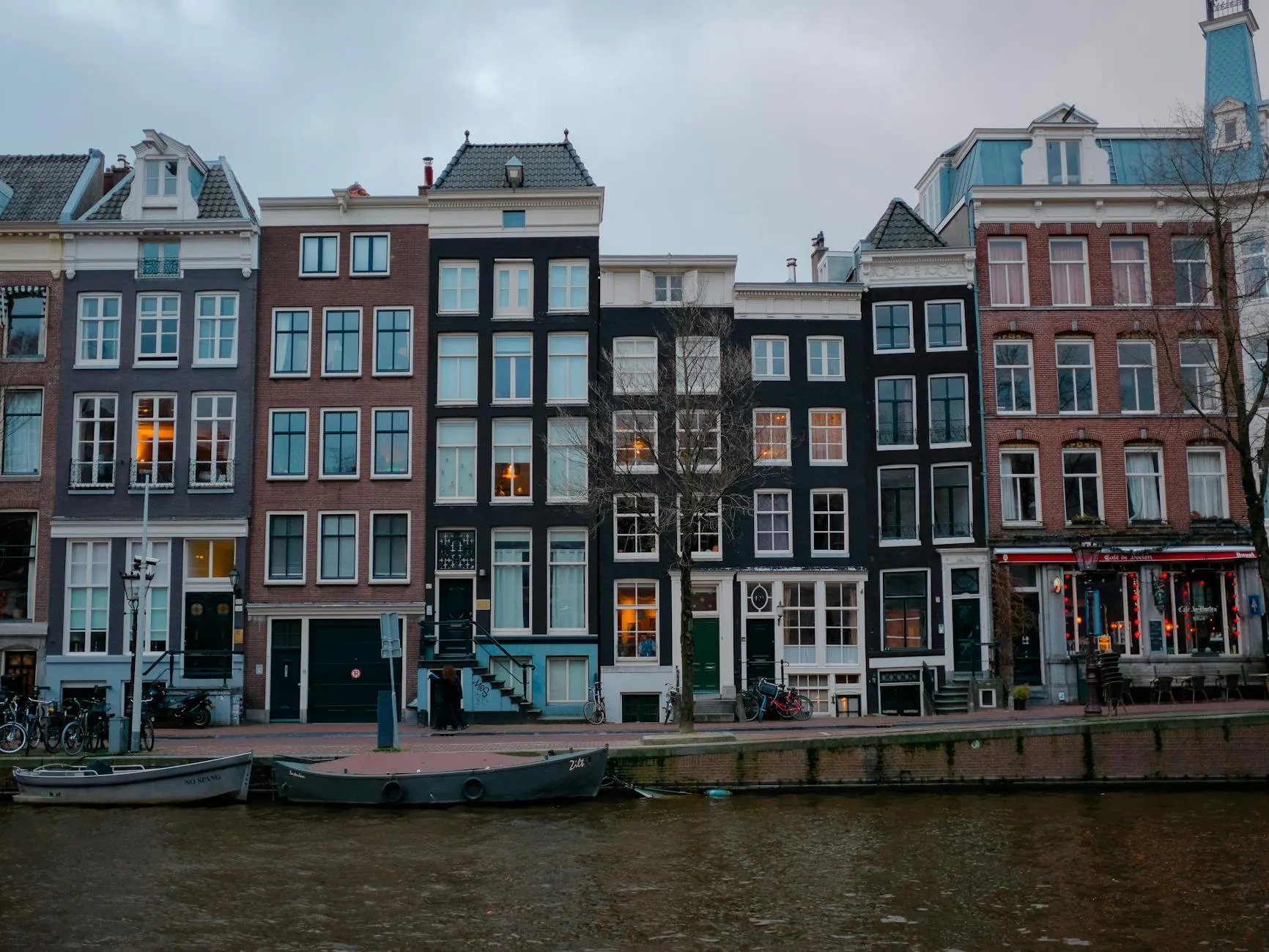 Amsterdam, Netherlands — canal houses