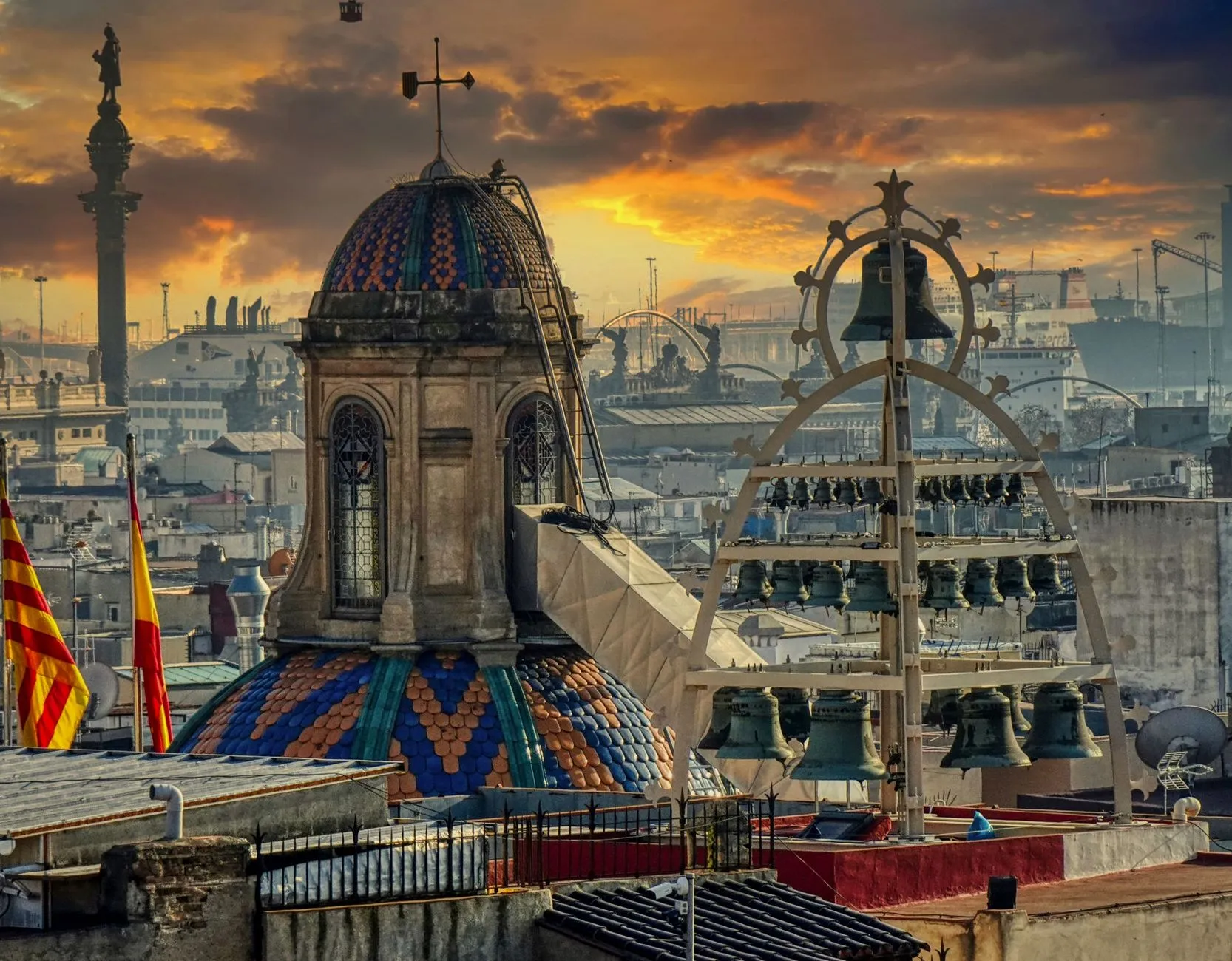 Barcelona landmark in Barcelona