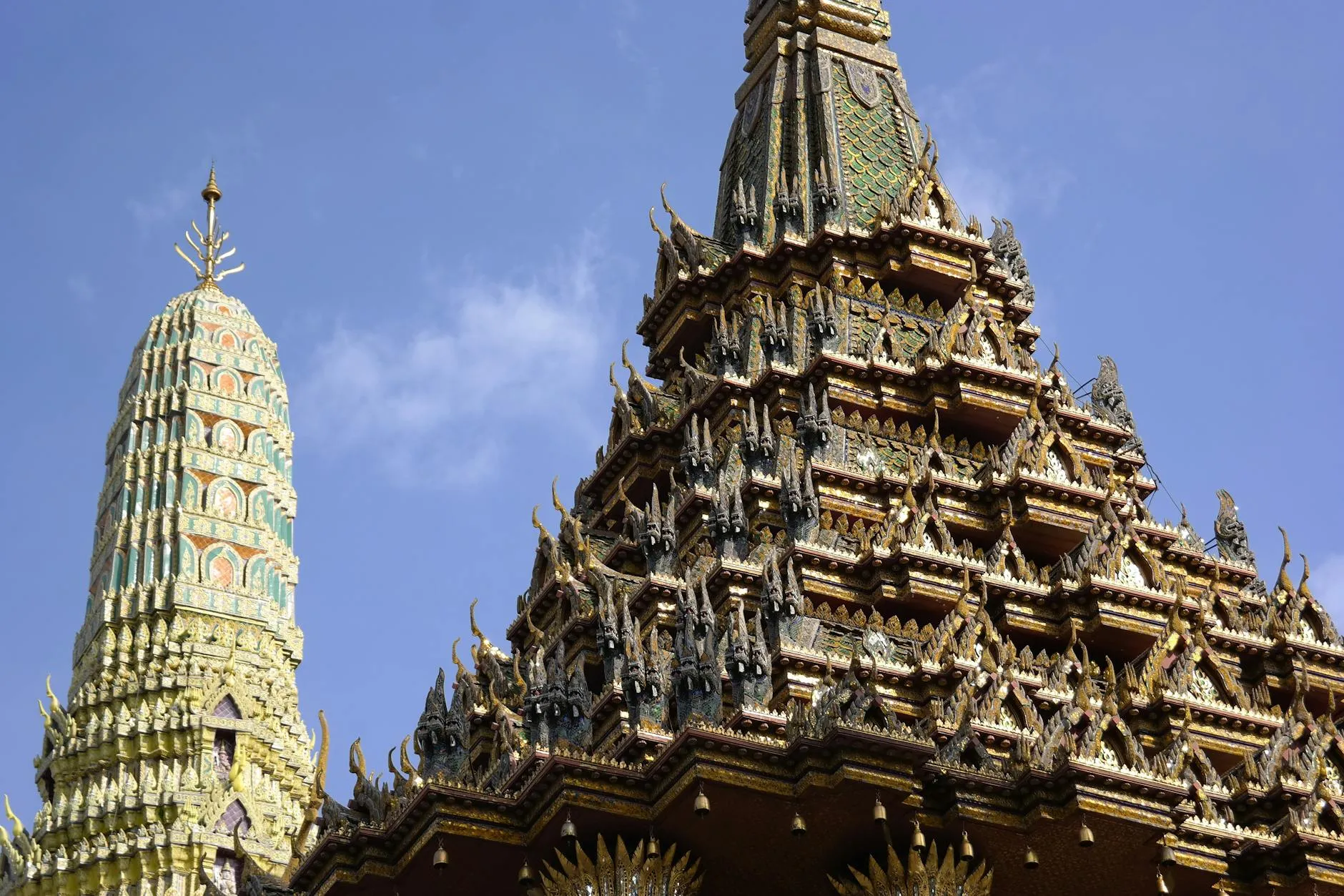 Bangkok, Thailand — temples and skyline