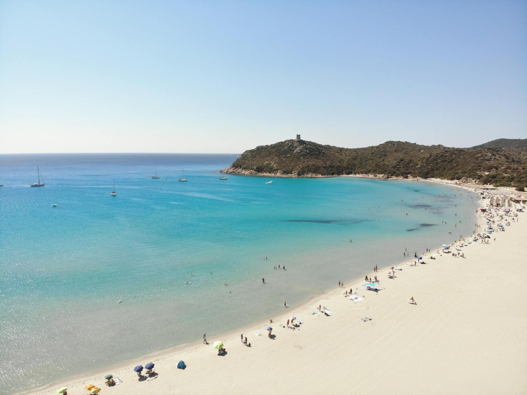 Cagliari, Sardinia — Mediterranean beach