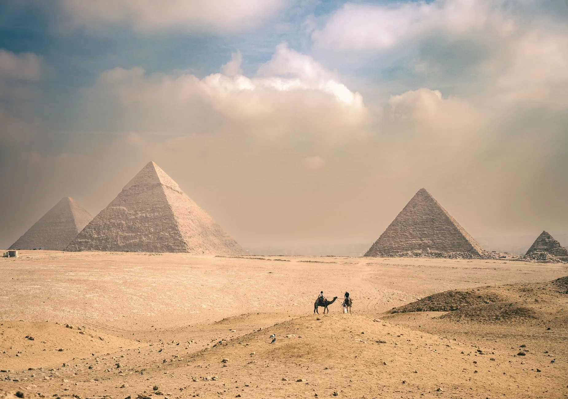 Cairo, Egypt — the Pyramids of Giza
