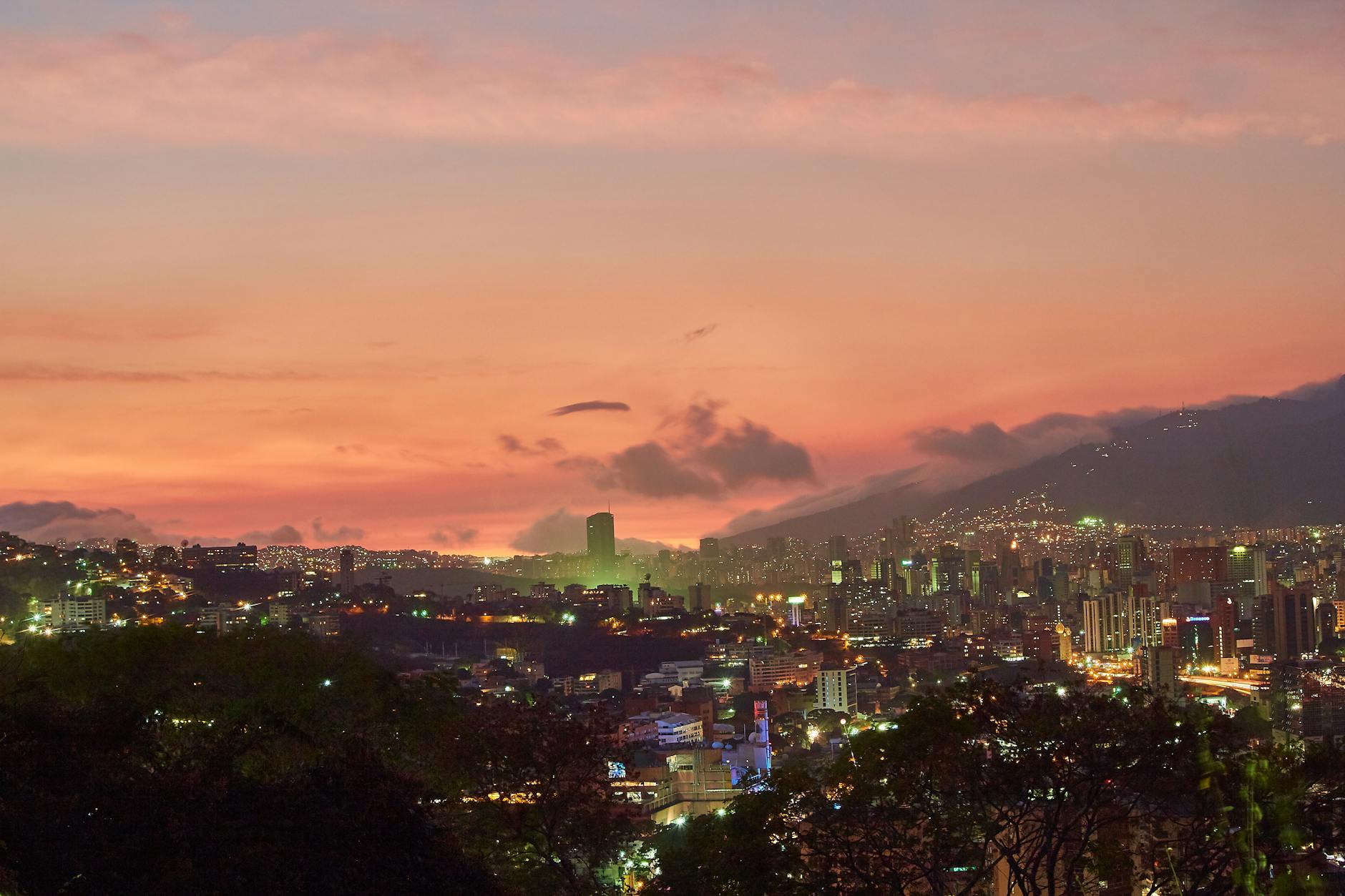 Caracas, Venezuela — El Ávila and the city