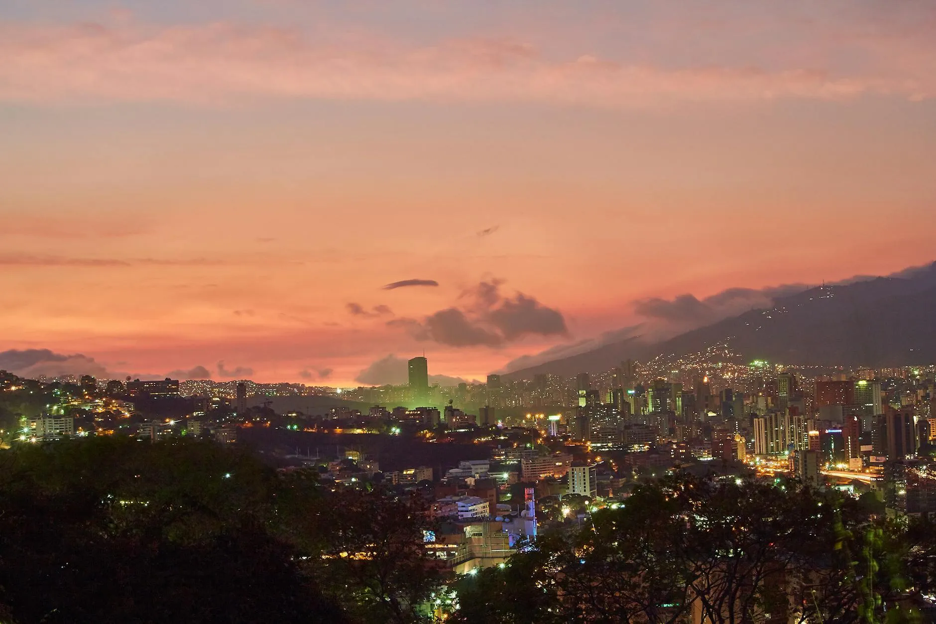 Caracas, Venezuela — El Ávila and the city