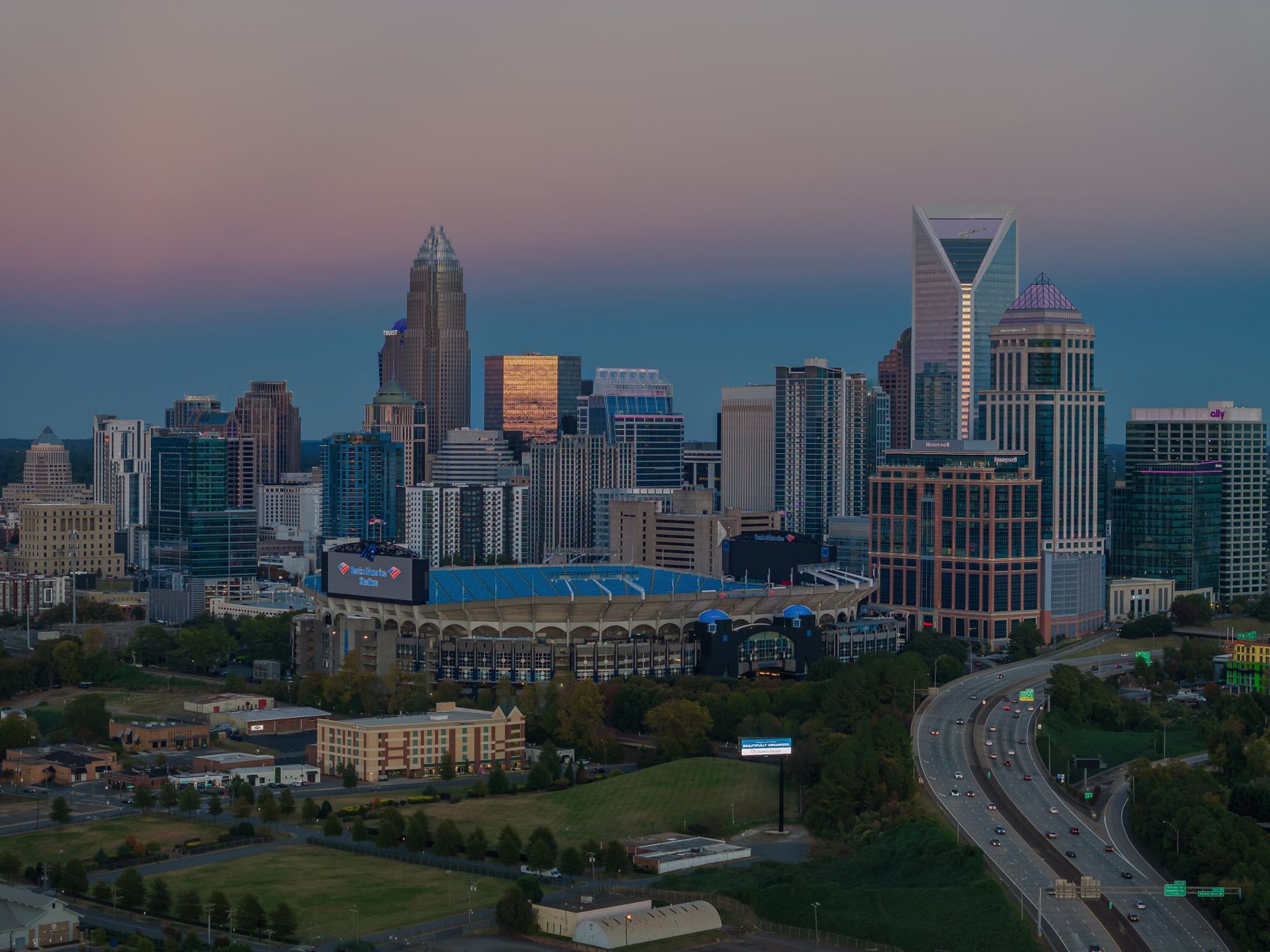 Charlotte, North Carolina — uptown skyline
