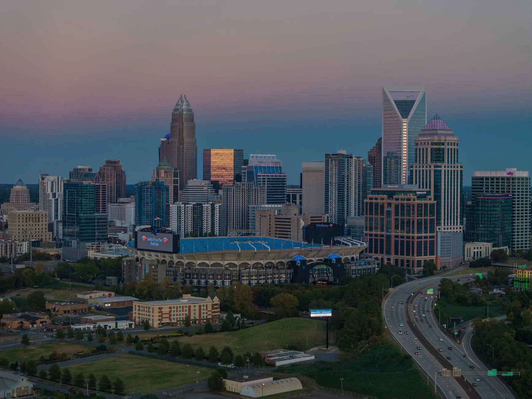 Charlotte, North Carolina — uptown skyline