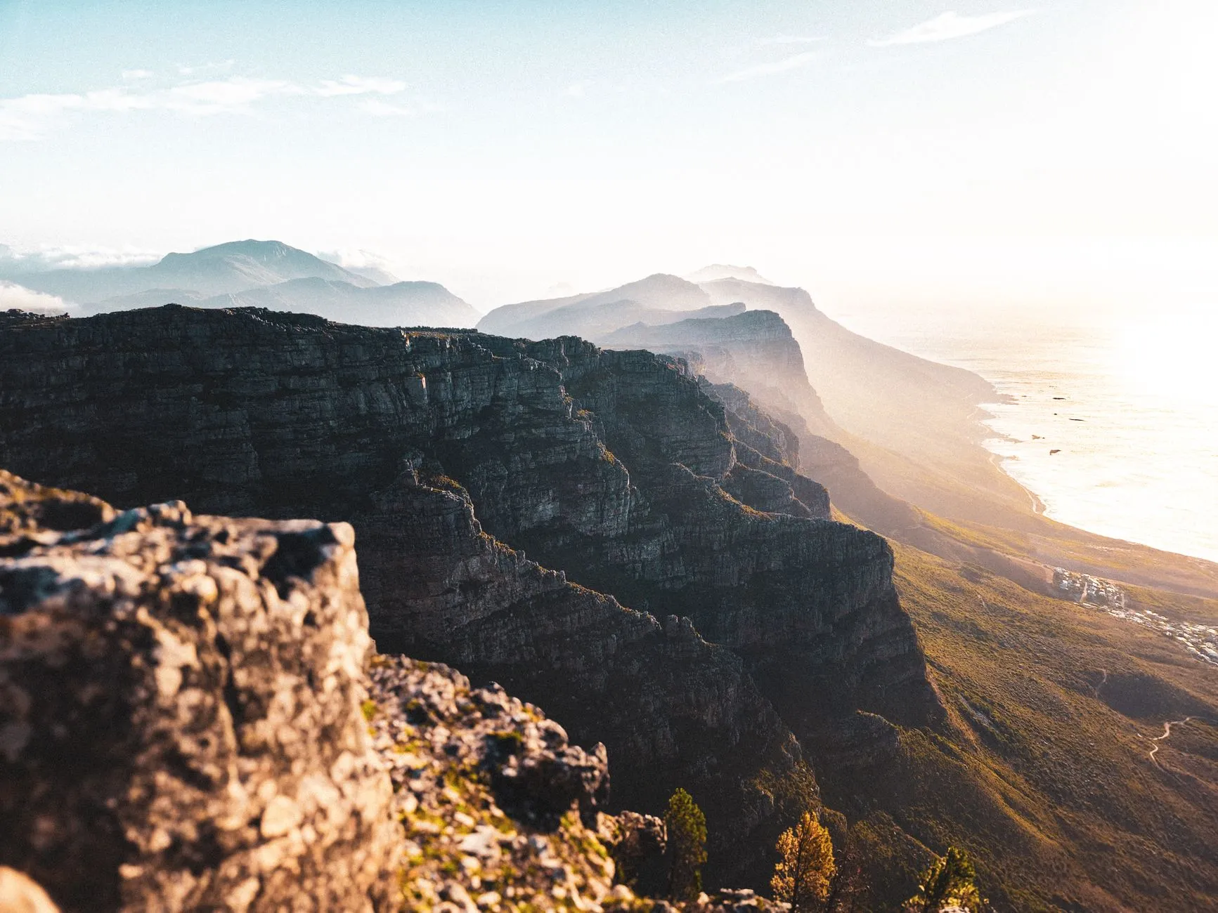 Cape Town, South Africa — Table Mountain / coast