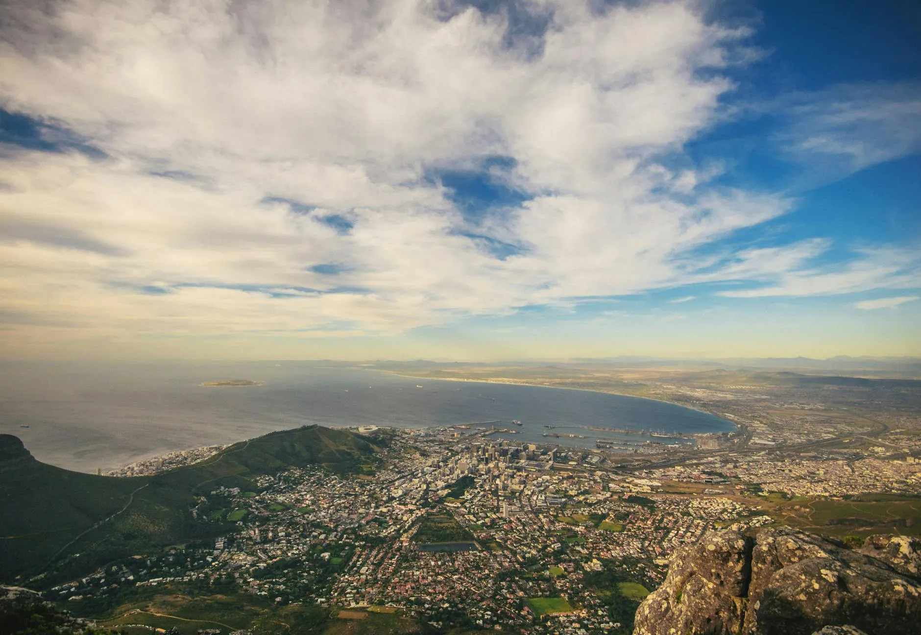 Cape Town, South Africa — Table Mountain / coast