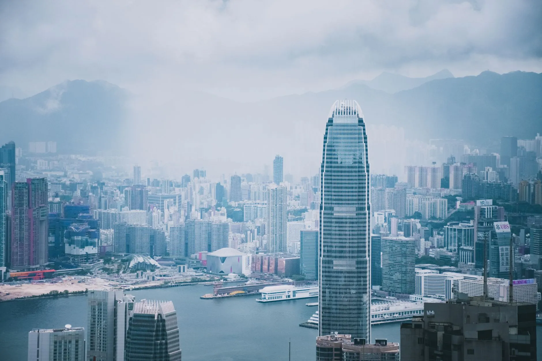 Hong Kong — Victoria Harbour skyline
