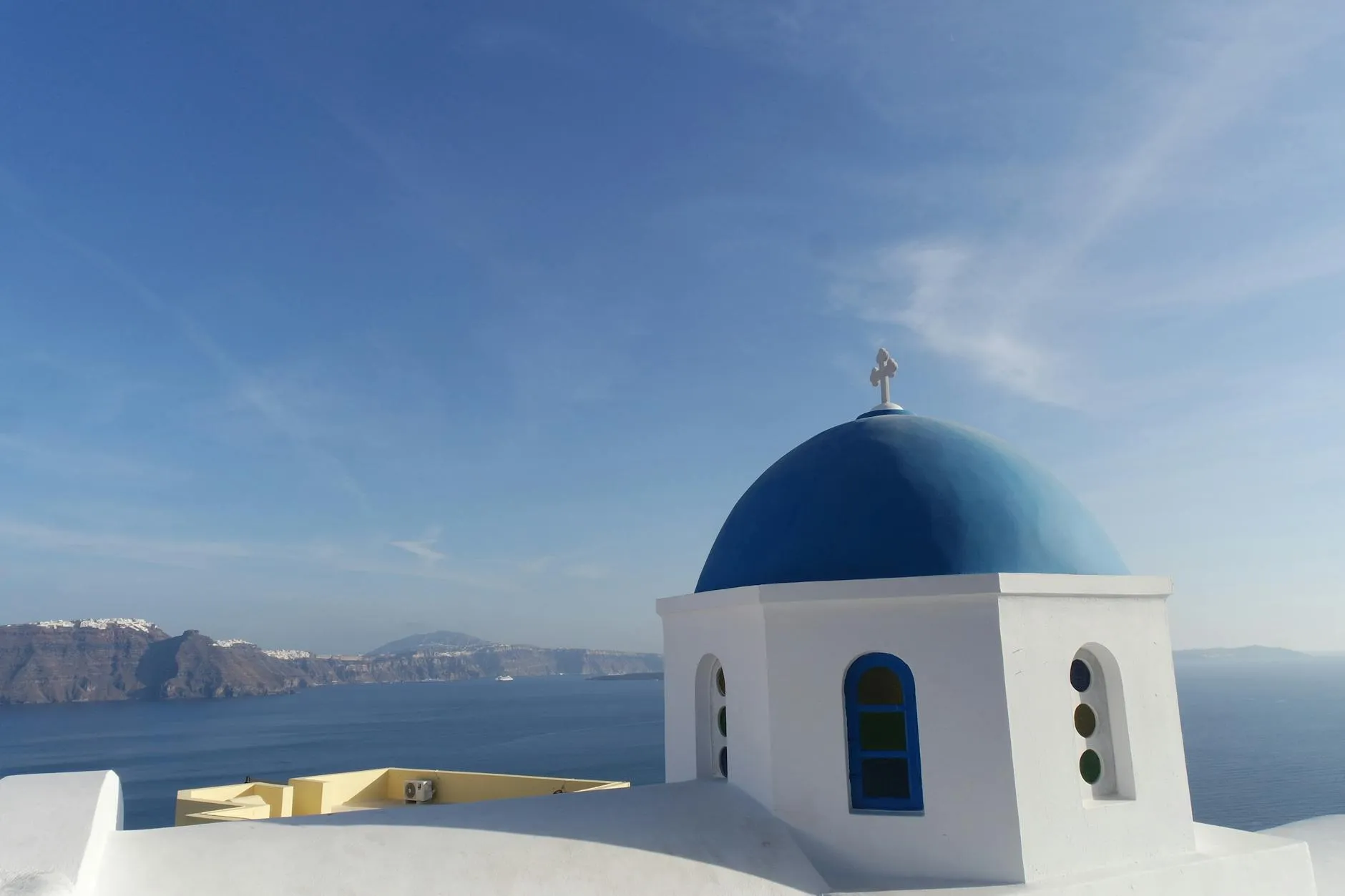 Santorini landmark in Santorini