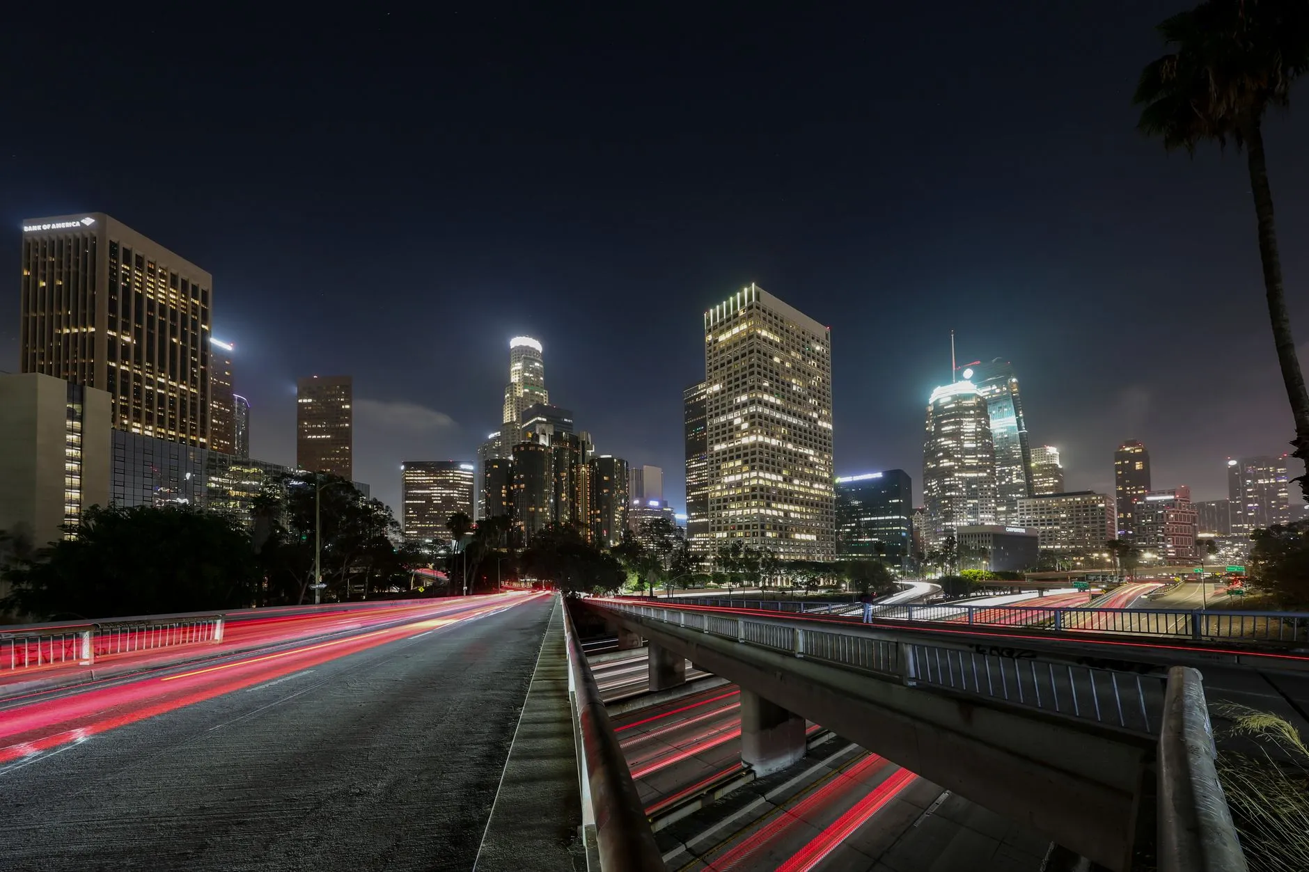 Los Angeles, USA — city skyline