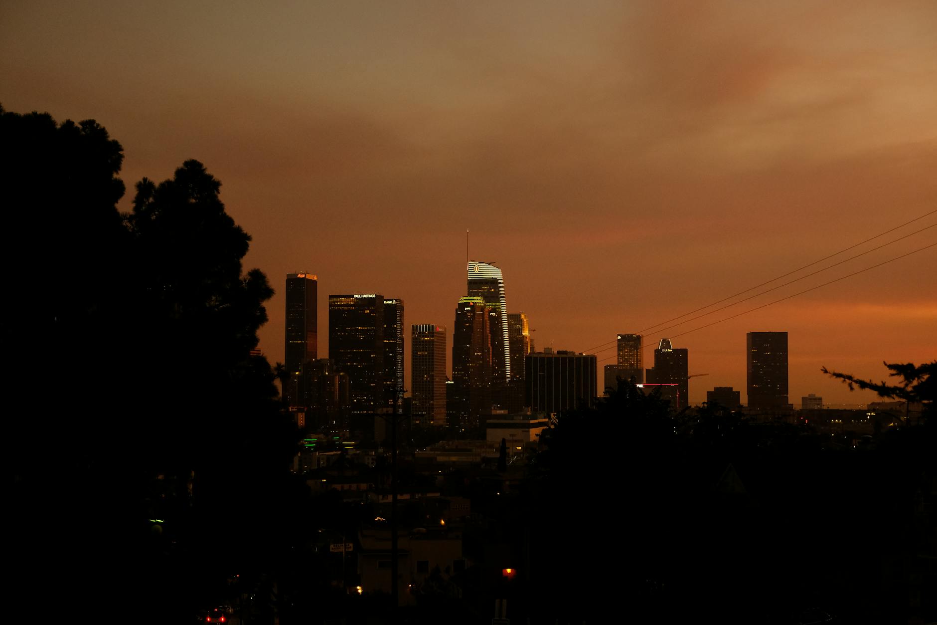 Los Angeles, California — skyline