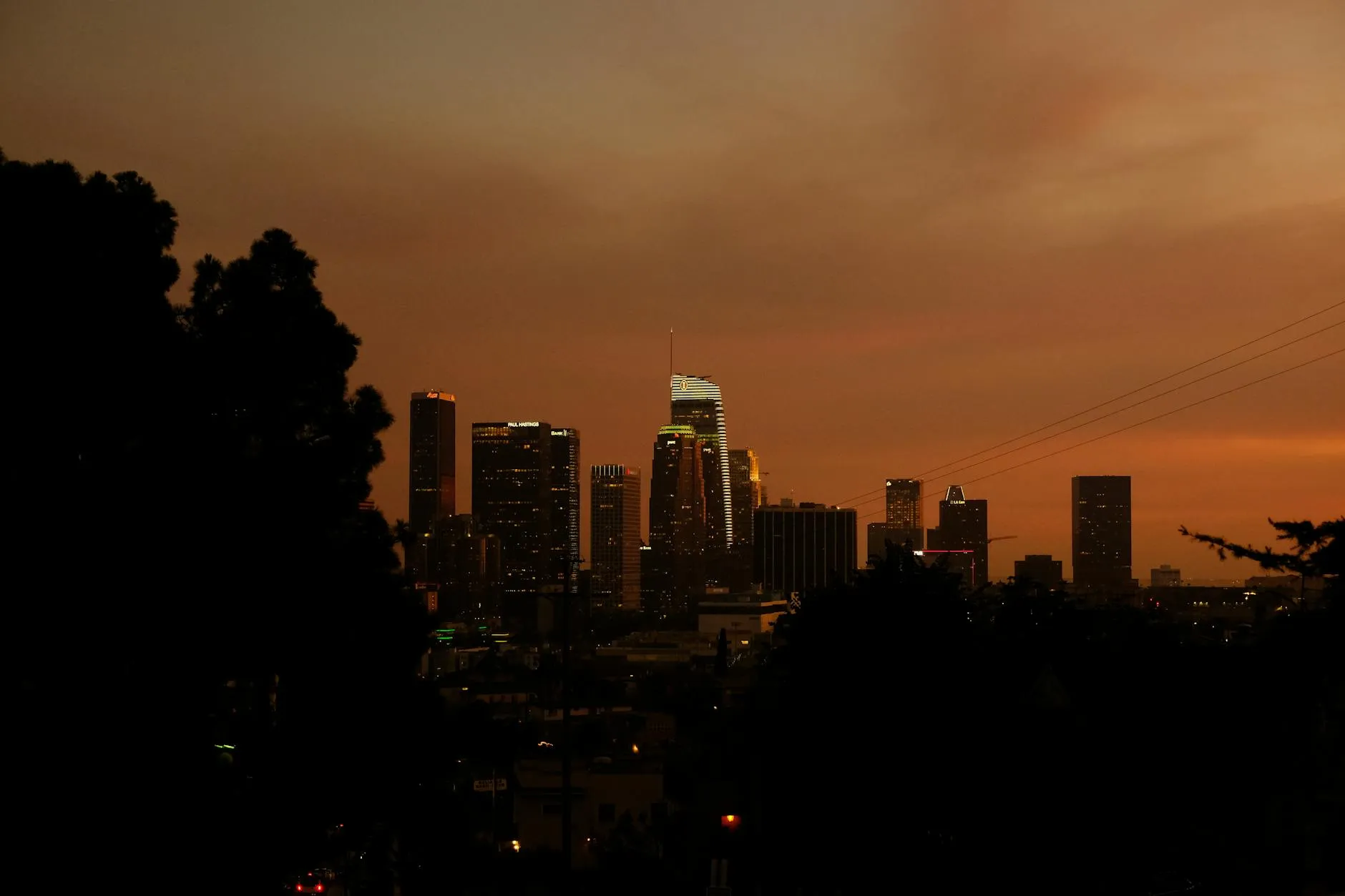 Los Angeles, California — skyline