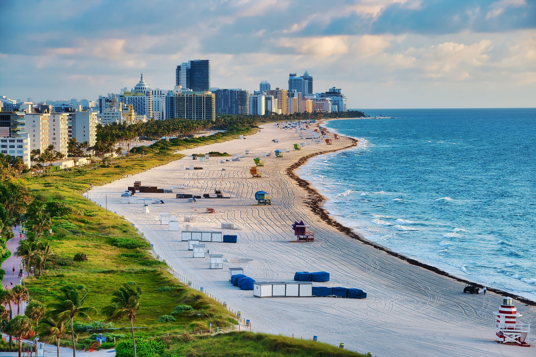 Miami, Florida — South Beach skyline