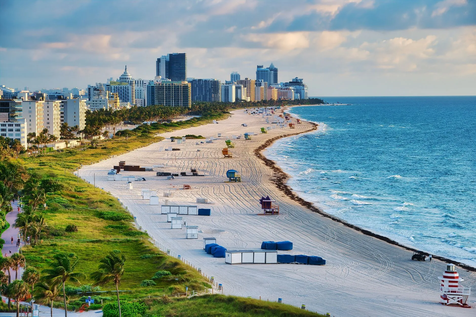 Miami, Florida — South Beach skyline