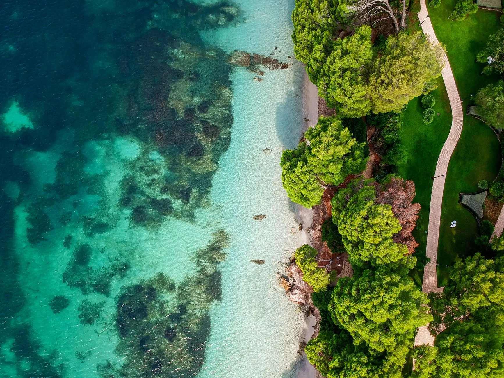Palma de Mallorca, Spain — Mediterranean beach
