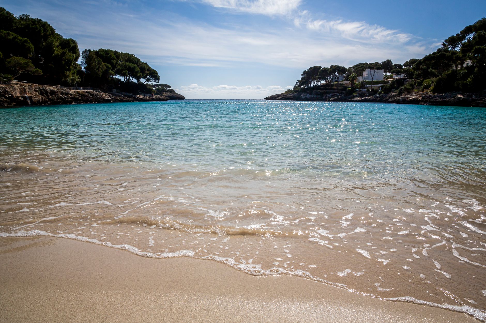 Palma de Mallorca, Spain — Mediterranean beach