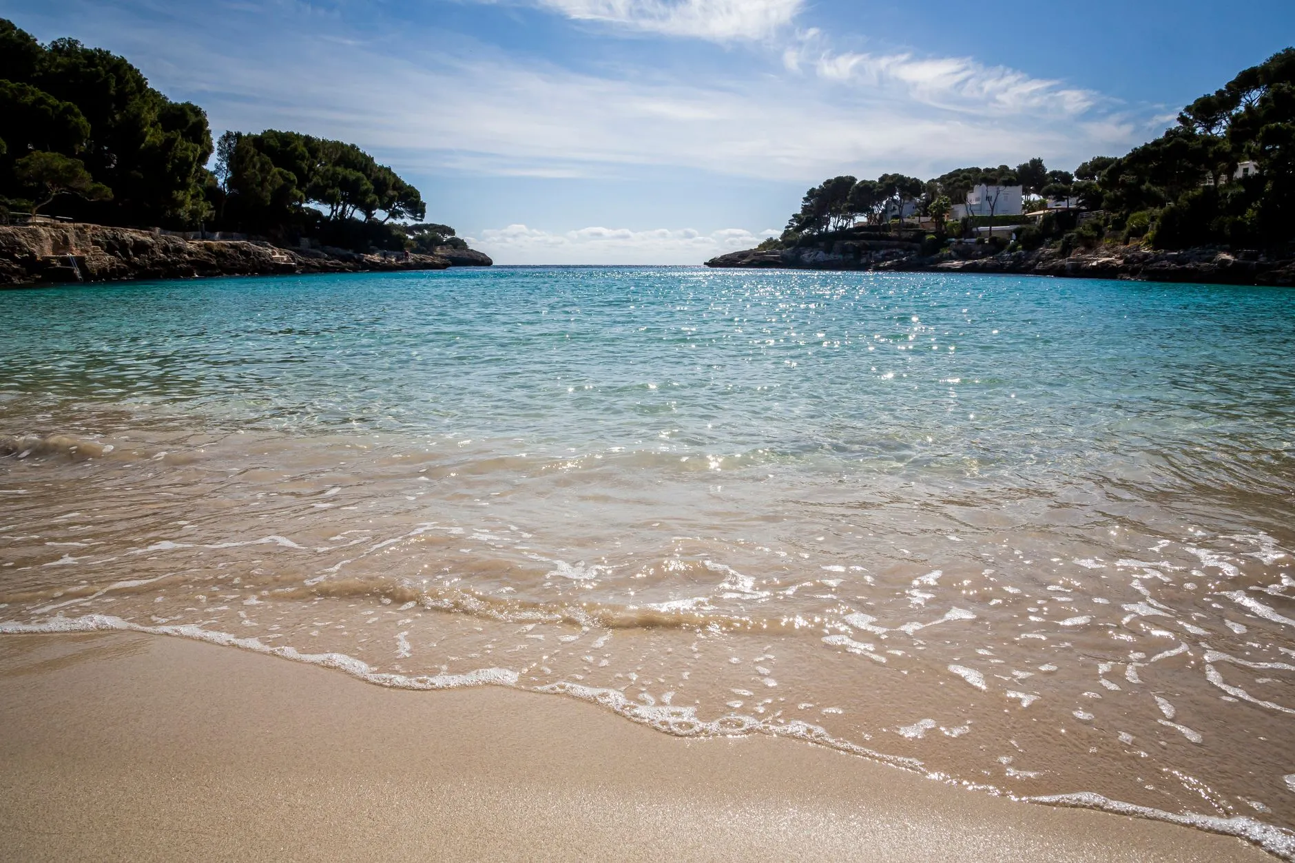 Palma de Mallorca, Spain — Mediterranean beach