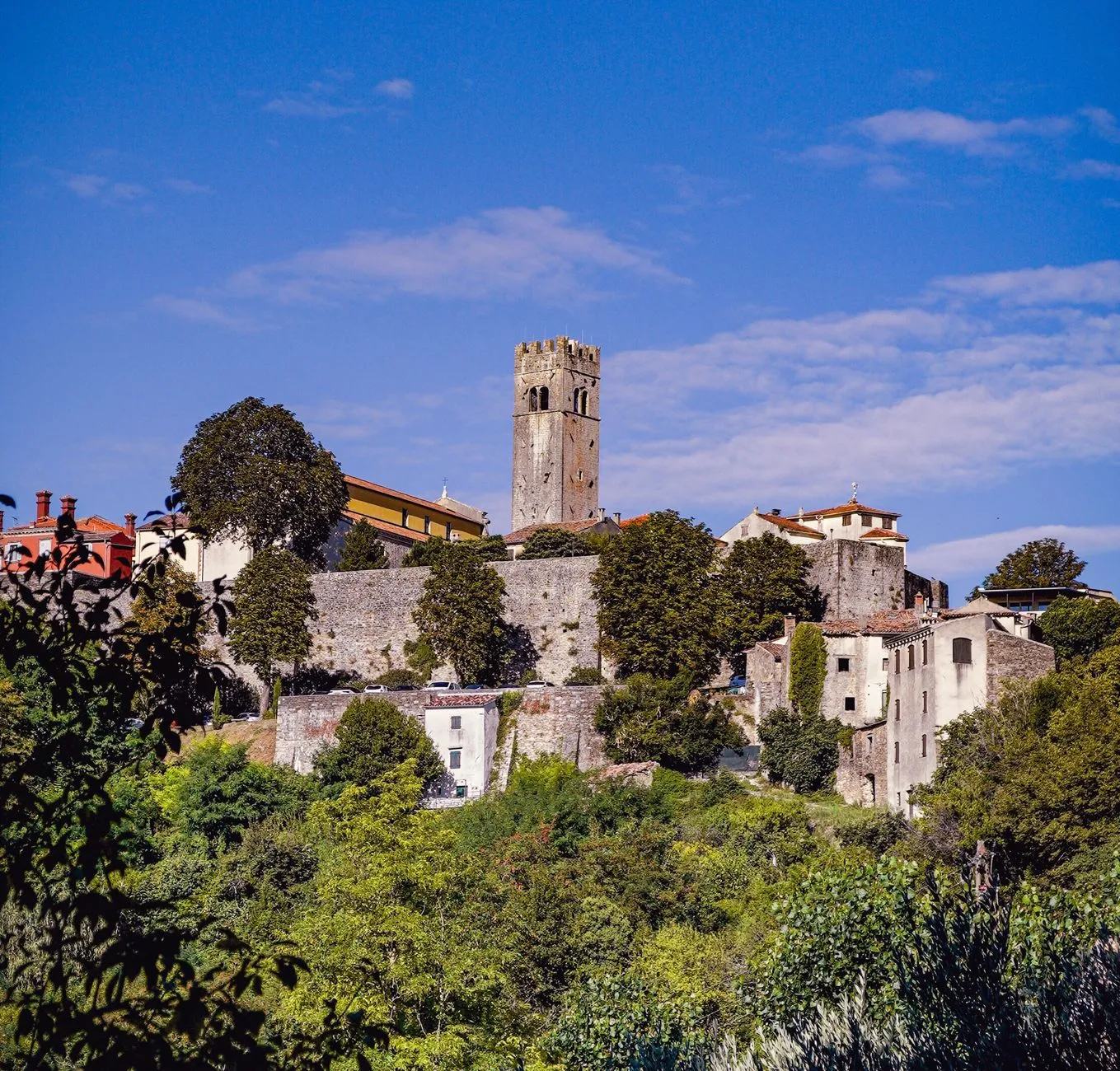 Istria — Discover the historic charm of Motovun, a picturesque town in Istria, Croatia.
