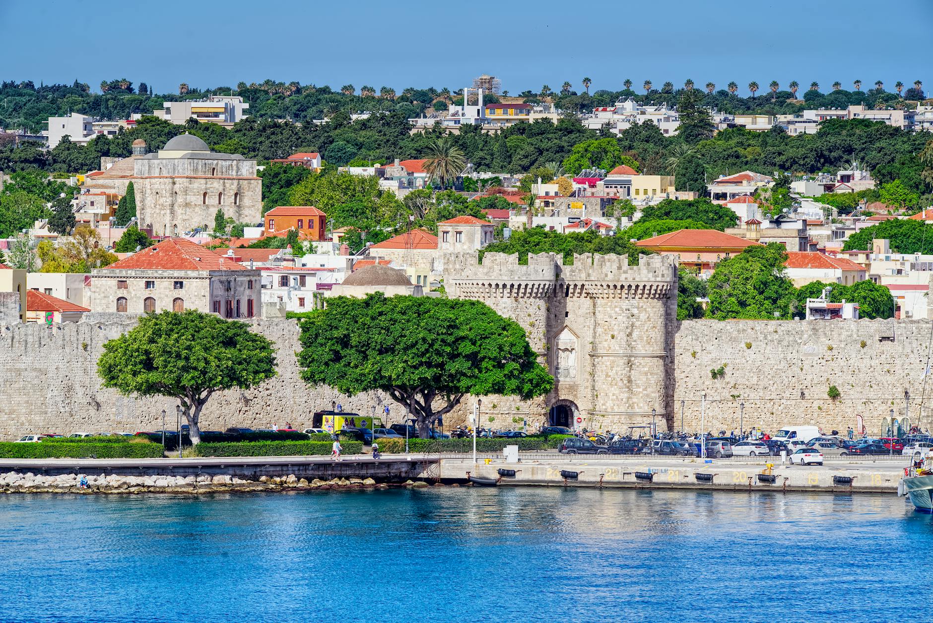 Rhodes landmark in Rhodes