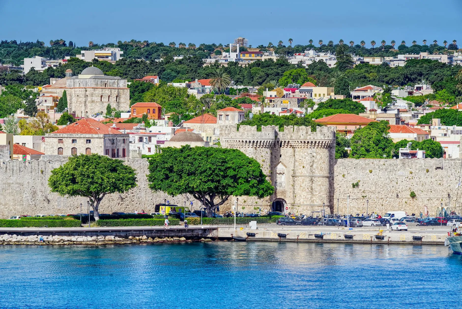 Rhodes landmark in Rhodes