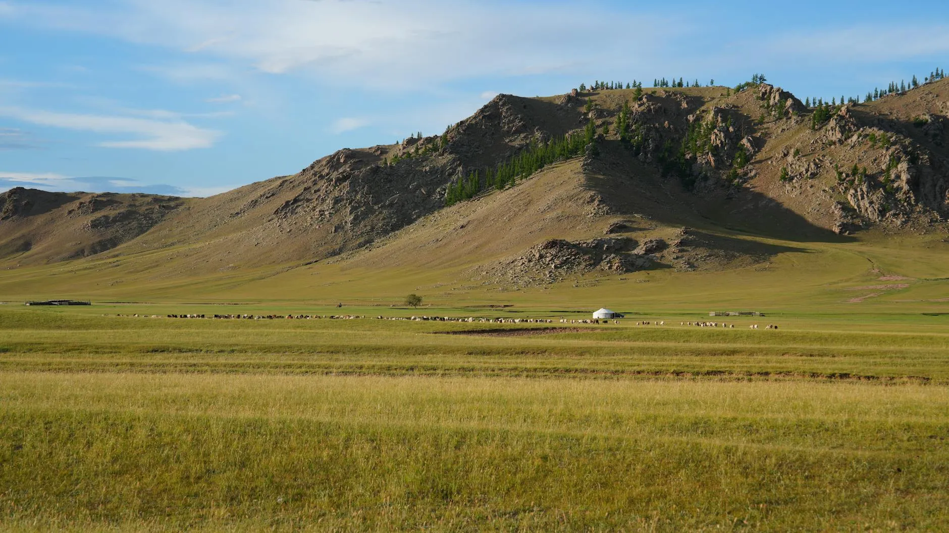 Ulaanbaatar, Mongolia — the Mongolian steppe