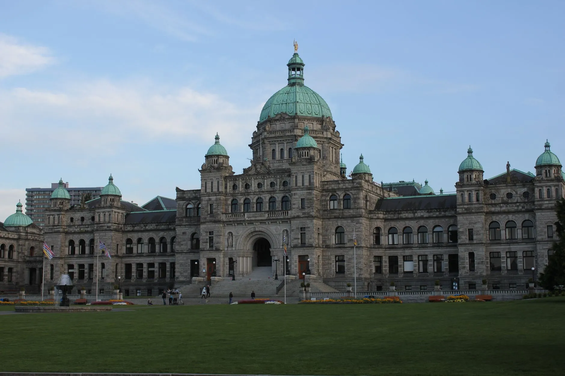 Victoria, Canada — The majestic British Columbia Parliament Buildings in Victoria, Canada.