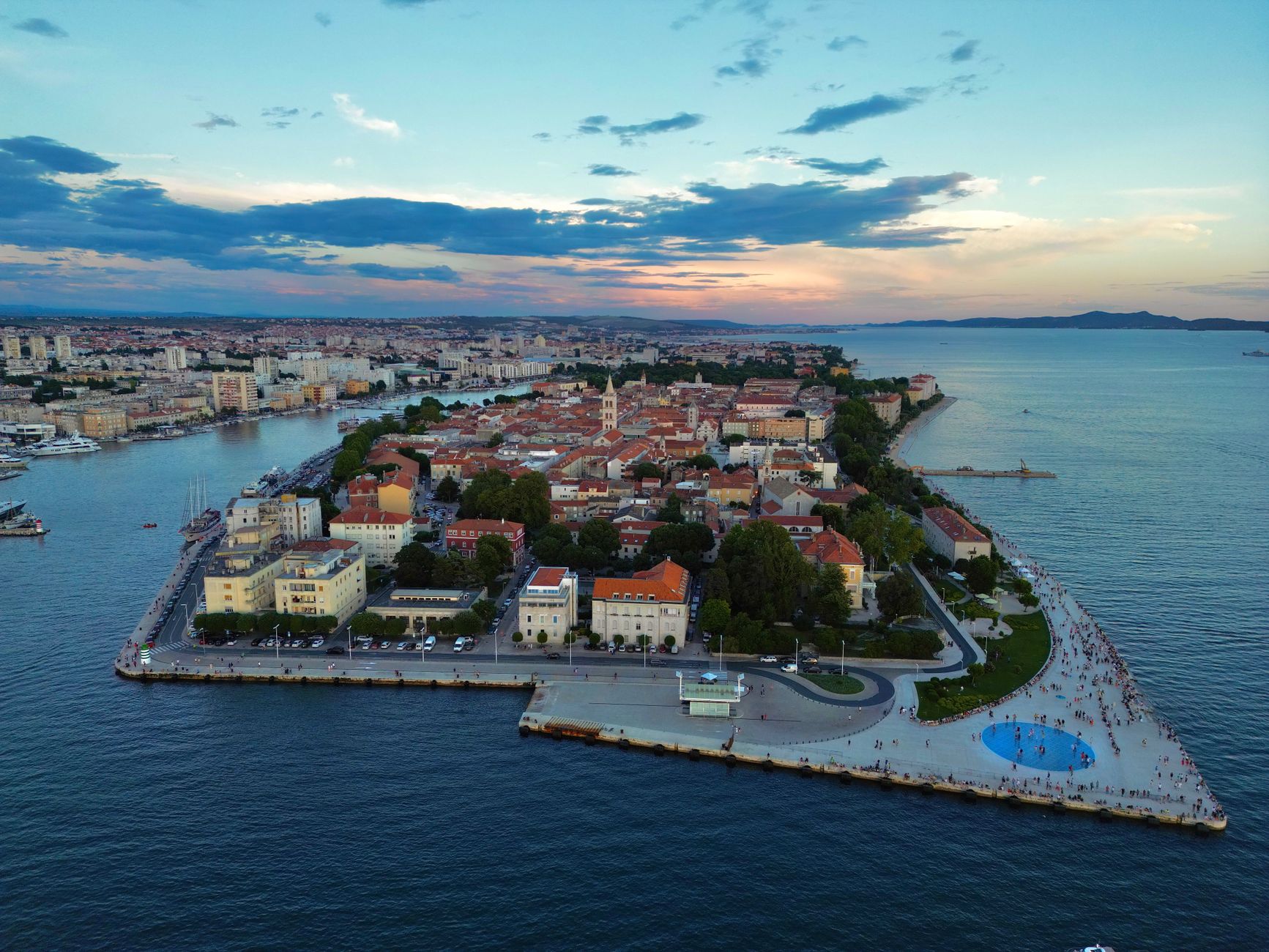 Zadar landmark in Zadar