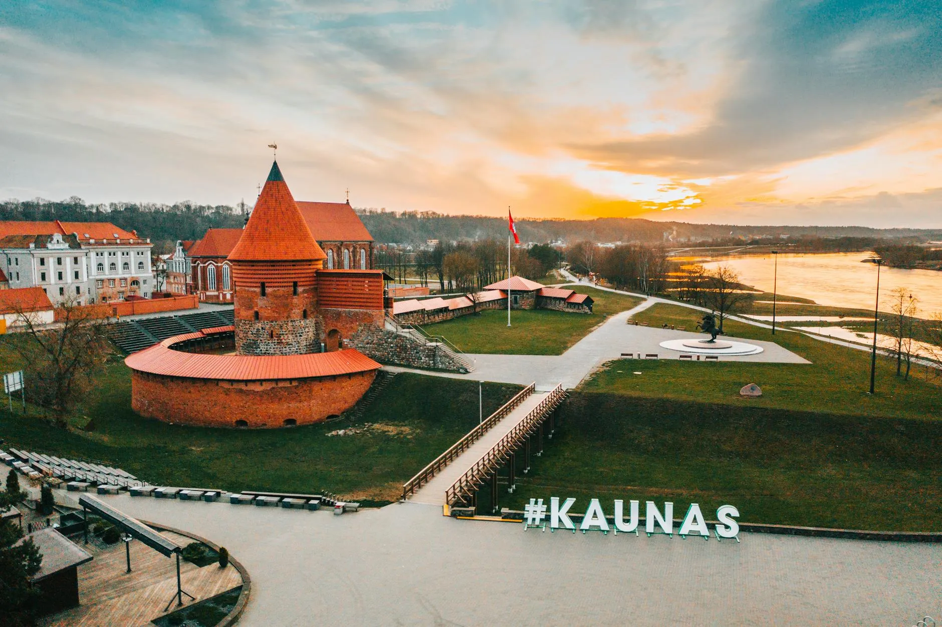 Kaunas landmark in Kaunas