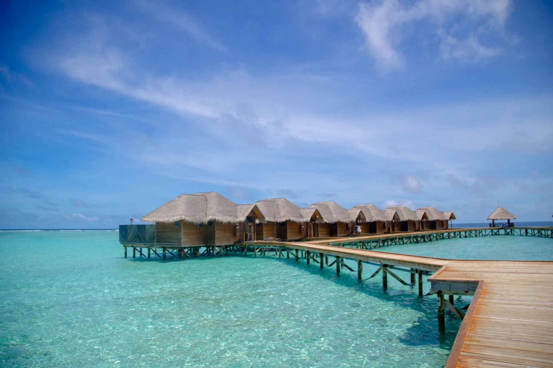 Maldives lagoon