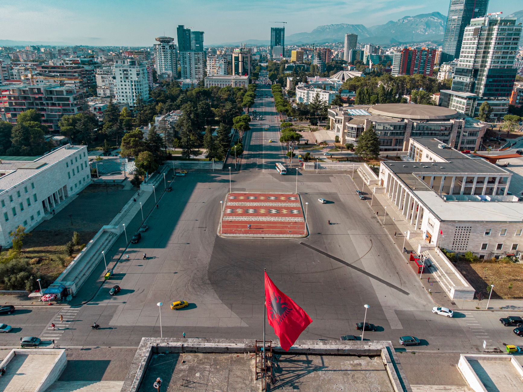 Tirana landmark in Tirana